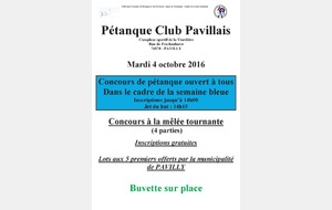 Ouvert à tous à la mêlée dans le cadre de la semaine bleue mardi 4 octobre