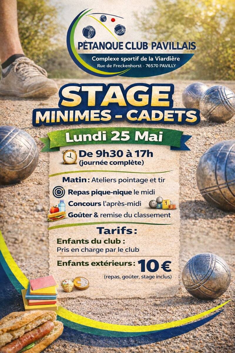 Stage jeunes à Pavilly