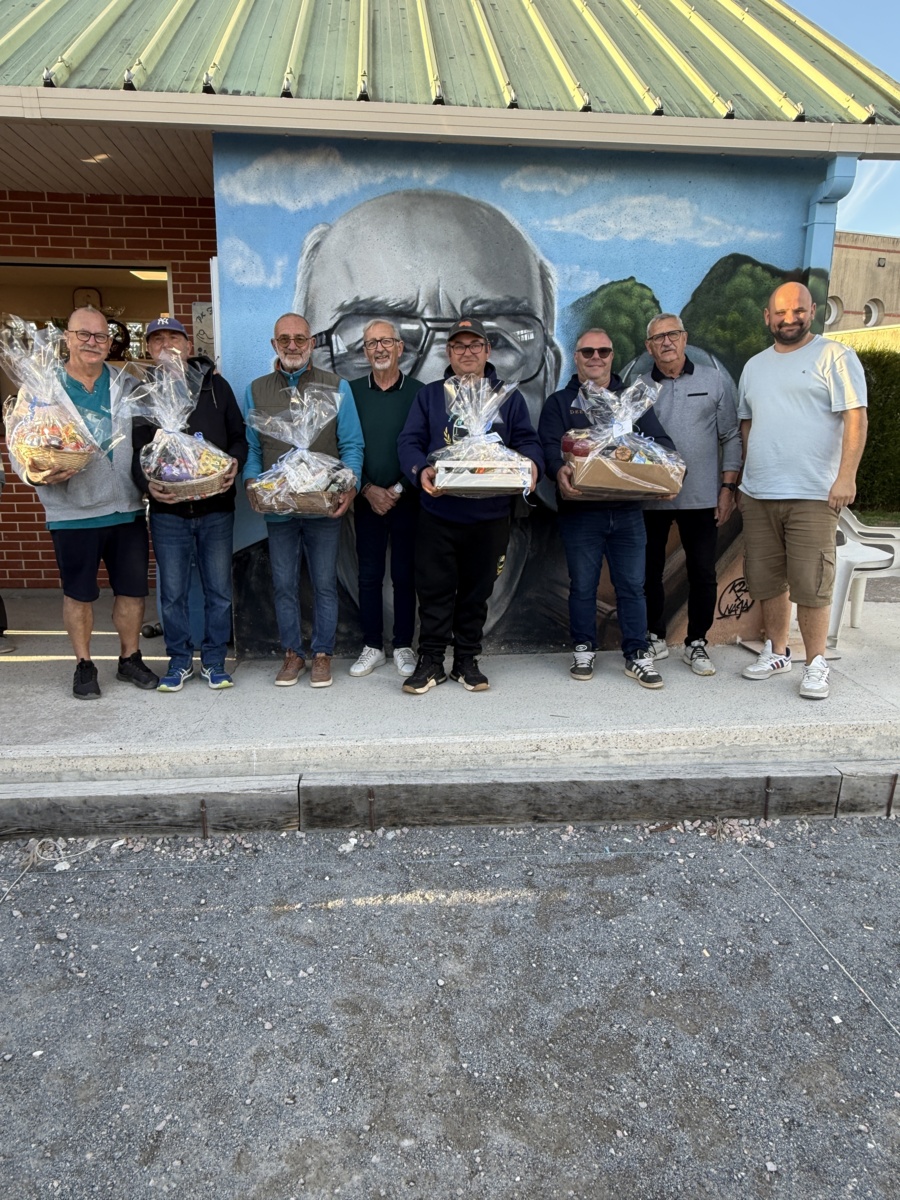 Concours de pétanque dans le cadre de la semaine bleue
