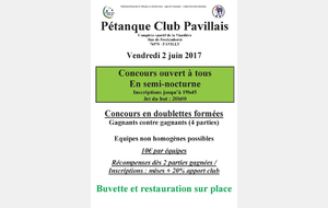 OUVERT A TOUS NOCTURNE DOUBLETTE