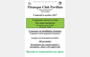 OUVERT A TOUS NOCTURNE DOUBLETTE