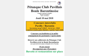 Concours interclubs PAVILLY-BARENTIN