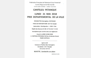 PRIX VILLE DE CANTELEU