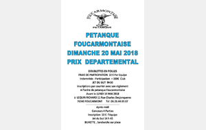 DEPARTEMENTAL DOUBLETTE FOUCARMONT