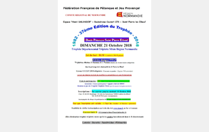 TROPHEE TRIPLETTE MIXTE BOULODROME