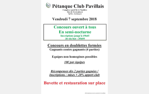 OUVERT A TOUS NOCTURNE DOUBLETTE PAVILLY