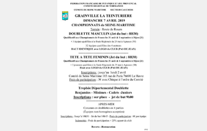CHAMPIONNAT COMITE DOUBLETTE HOMME + TAT FEMININ