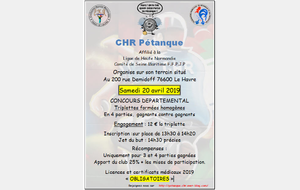 CONCOURS DEPARTEMANTAL TRIPLETTE