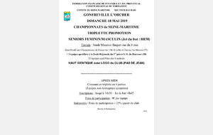 CHAMPIONNAT SEINE MARITIME GONFREVILLE