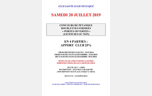 SAINTE LUCIE DOUBLETTE FORMEE