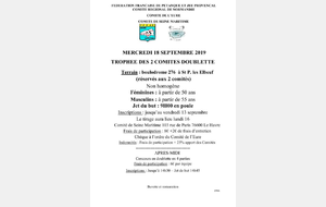 TROPHEE 276 + 55 ANS DOUBLETTE