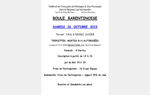 TRIPLETTE MIXTE BARENTIN