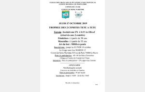 TROPHEE 276 + 55 ANS TETE A TETE