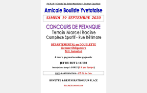 DEPARTEMENTAL DOUBLETTE YVETOT