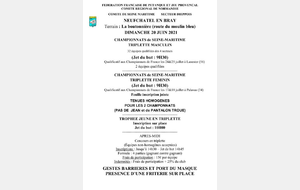 CHAMPIONNAT TRIPLETTE NEUFCHATEL EN BRAY