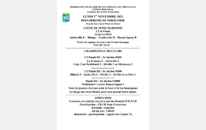 COUPE DE SEINE MARITIME 1/2 ET  FINALE