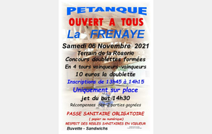 OUVERT A TOUS LA FRENAYE