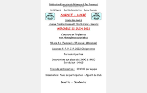 CHALLENGE +55 ANS TRIPLETTES