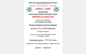 CHALLENGER +55 ANS TRIPLETTES