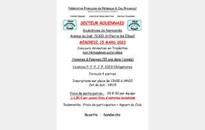 Concours Animation triplettes