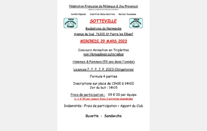 Concours Animation triplettes