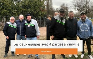 2 belles victoires de pavillais à Yainville