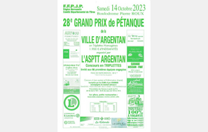 28ème grand prix de la ville d'Argentan