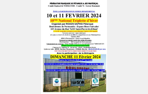 10ème National triplette d'hiver