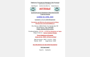 Qualificatif championnat départemental triplettes hommes