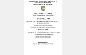 Qualificatif tir de précision junior féminin et masculin