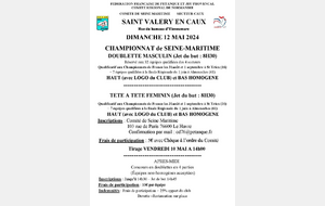 Championnat comité doublette hommes