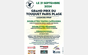 Grand prix du Touquet Paris plage