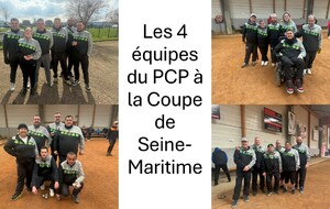 2 équipes du PCP qualifiées au 2ème tour de la Coupe de Seine-Maritime