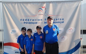 Les jeunes minimes du PCP au championnat de France