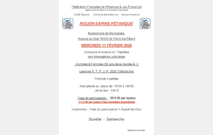 Animation +55 ans Rouen Sapins