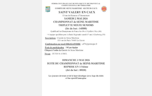 Championnat départemental triplette mixte