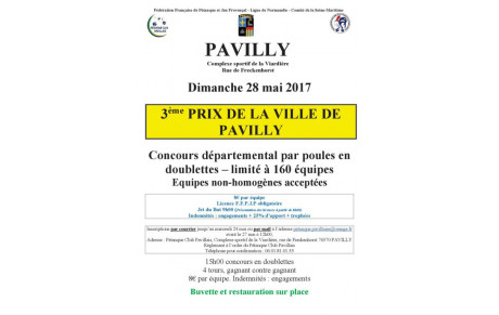 3ème Prix de la ville de Pavilly