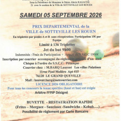 Départemental triplette