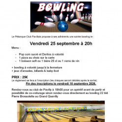 Soirée Bowling